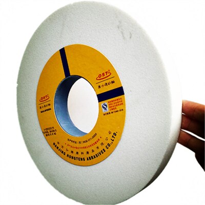 速发*120平面磨床铬刚玉砂轮玉PA250*25775孔白刚 砂轮红色