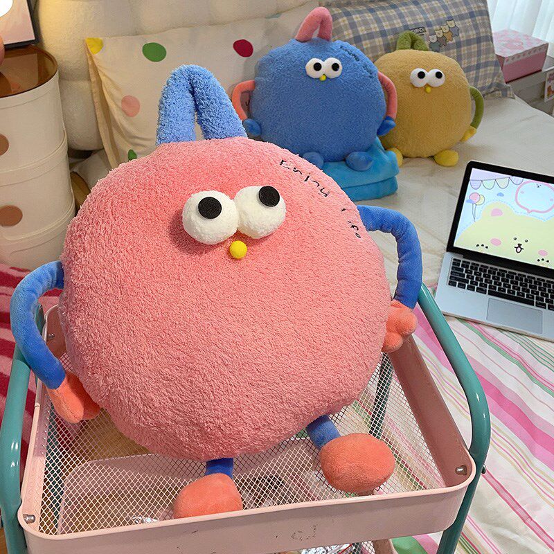 速发可爱手提抱枕毯子二合一被子两用办公室车用午睡沙发枕头披肩