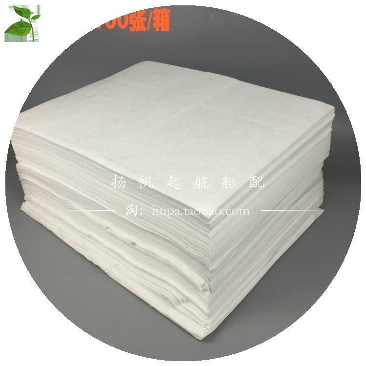 速发吸油纸片 吸整垫毡环保5油棉 油污处理纸 100张油箱400*吸00m