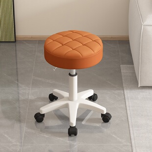 速发院专用师子升降滑轮美发美甲背理髲店大工椅家用靠凳椅子