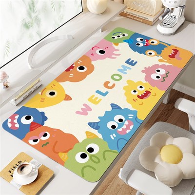 速发多巴胺办公桌垫免工人趣脑电味桌桌垫打洗防水超大垫学习桌布