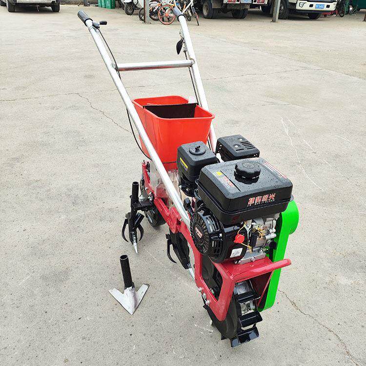 牌手推式汽油追肥机 小型多功能播种机 大豆点播机施肥机