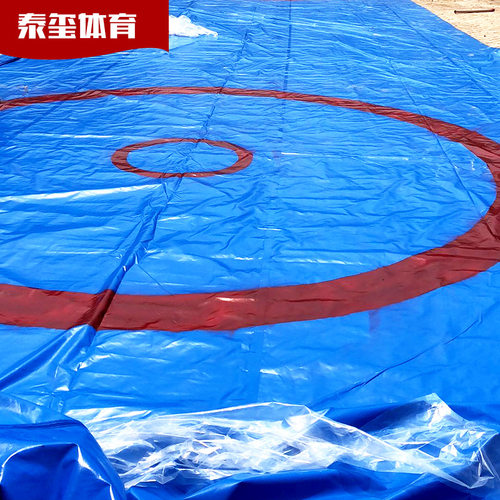 摔跤盖单 摔跤场地布比赛训练PVC垫子盖单可印刷logo