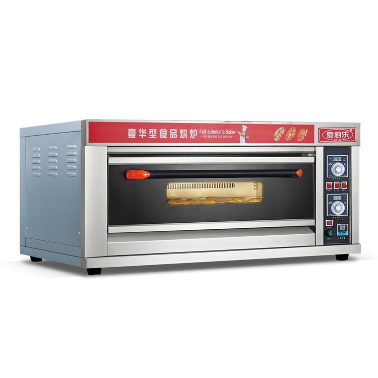 1层2盘电烤箱 bread deck oven厂家直销 面包烤炉,不锈钢烤炉