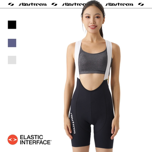 SLIPSTREAM骑行裤女外穿自行车五分裤显瘦透气短裤背带裤Core