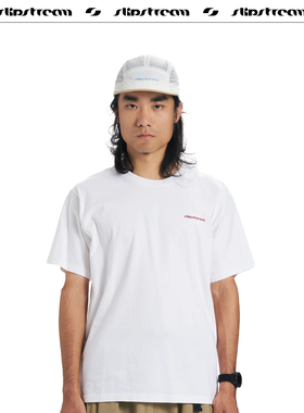 [特价折扣]SLIPSTREAM休闲T恤 纯棉落肩袖质感印花圆领短袖男女款