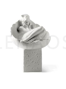 巨蟹座！北欧纯白色创意陶瓷12星座陶瓷星座雕塑人物装饰摆件礼物