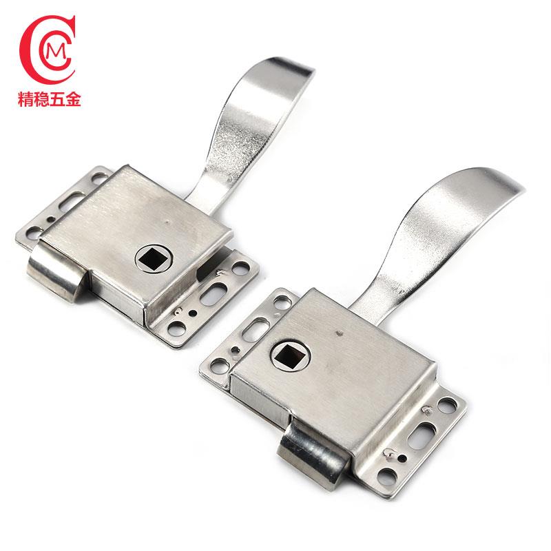 精稳五金工业机械箱转动门锁不锈钢拉手库门锁芯配件把手CCM-S500