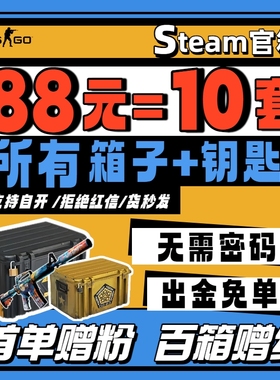 CSGO箱子钥匙武器饰品刀手套命悬开箱激流梦魇裂空CS2钥匙箱子