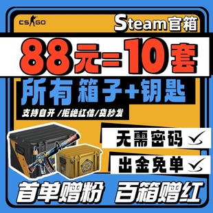 CSGO箱子钥匙武器饰品刀手套命悬开箱激流梦魇裂空CS2钥匙箱子