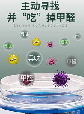 除甲醛清除剂新房家用甲醇新家具除味新装修房子去味房间柜子孕妇