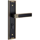 通用型静音房间实木门卧室家用室内门锁中式 防古新把手锁五金