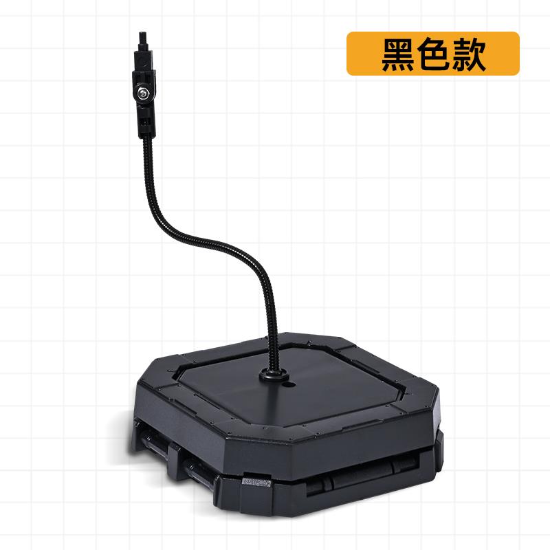模式玩造高达模型支架地台展台 MG/HG/BB 通用可动蛇形展示 MS121图片