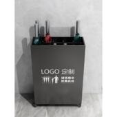 伞储物架商用大容量伞桶酒店大堂学校教室门排水沟储物架