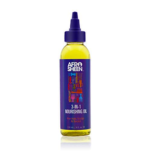 极速Afro Shgeen 3-In-1 Nourishing Oil  For Hair  Scalp & Bea