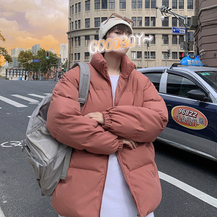 极速Privathinker Winter Warm Solid Color Parkas ForV Men Ove