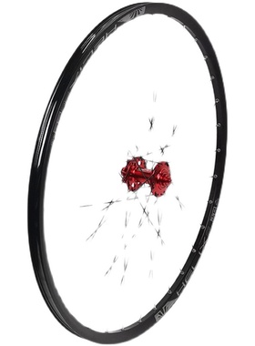 极速法斯特DeA207花鼓自编太阳TR25SL车圈山地自行车单前轮组26 2