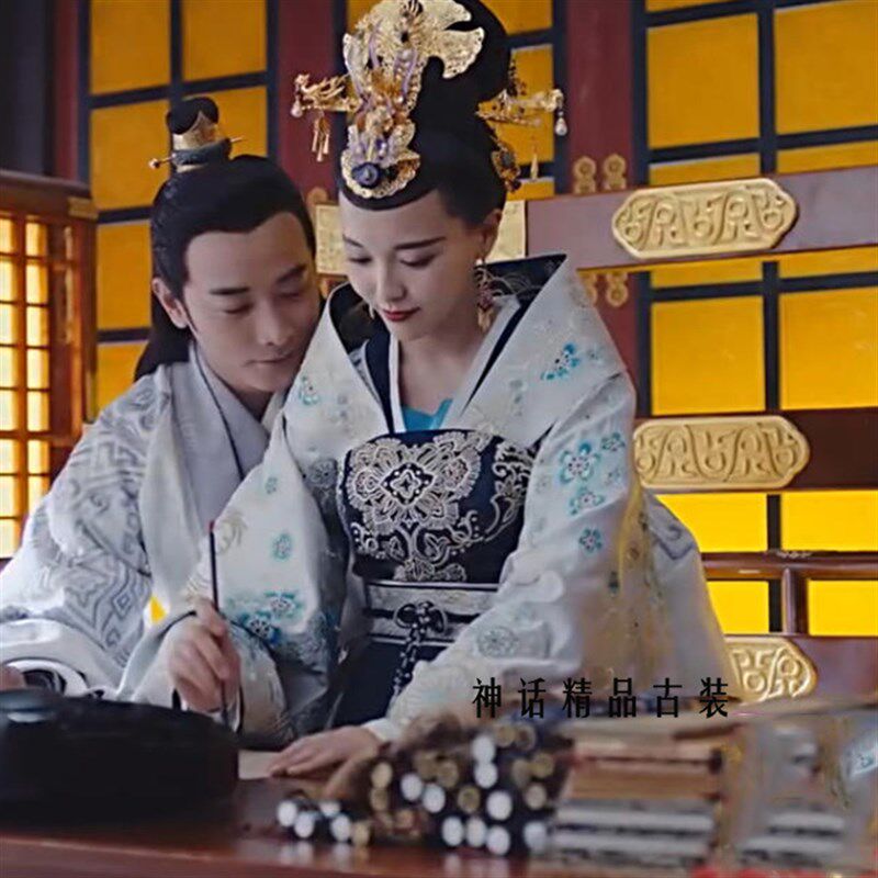 极速神话锦绣未央同款唐风汉服影视古装唐嫣李未S央绣花小姐装年