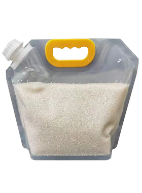 极速大米袋子吸嘴袋五谷杂粮密封袋5 kgI10斤分装袋家用防虫收纳