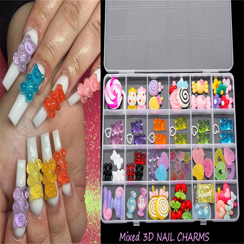 极速s Nail Art Decoration Kawaii Accessories DIY MnaicZure D