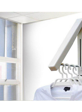 极速Wall Hanger Retracttable Indoor Clothes Hanger magical