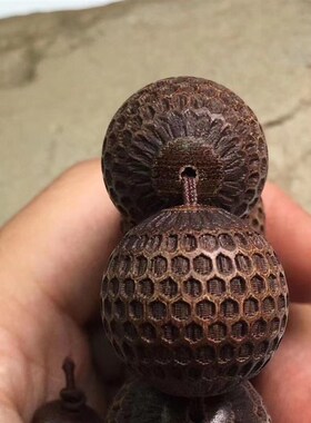 极速金丝檀木手串雕刻手串u沉香民族风时来运转莲花男女士佛珠文