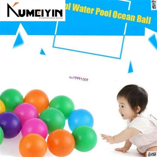 极速High Quality 100Pcs Colorful DBall Ocean Balls Soft Plas