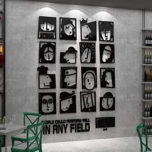 速发打卡点清酒造吧馆墙面装 饰品场小景布置工业风烧烤店创意咖啡