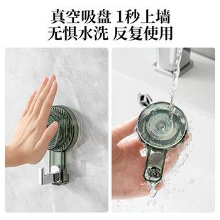 吸盘挂钩免打孔真空无痕强力承重粘胶贴墙卫生间门后粘钩墙壁墙面