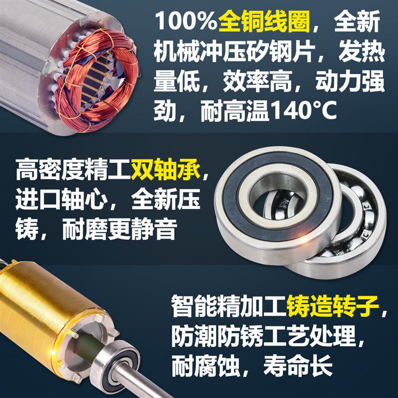 热销巨人喷砂机风机l木工吸尘抽砂排烟集尘550W工业铝叶中压离心