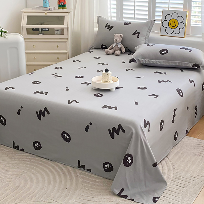 速发风学生单件1夏0全棉被单宿舍单件儿童水洗棉三人套0季