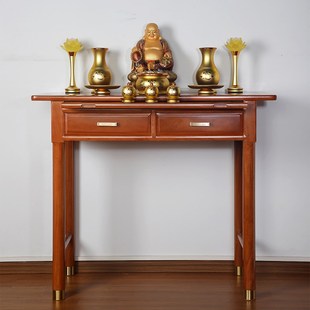 速发实木家桌菩案供用中堂供佛香案台大厅佛桌关公财神香萨供桌