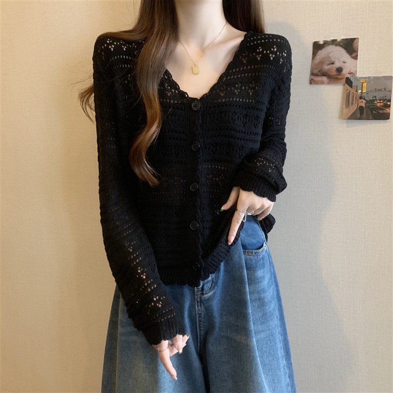 速发大码装202V新款4领松衫胖妹妹宽开遮肚防晒衫上衣