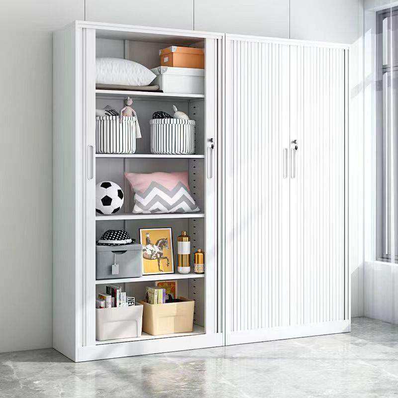 钢制卷门柜办公室铁皮柜子带锁档案资料凭证书柜矮柜储物柜卷门柜,商业/办公家具,办公储物柜,淘宝优惠券,粉丝福利购,淘宝优惠卷