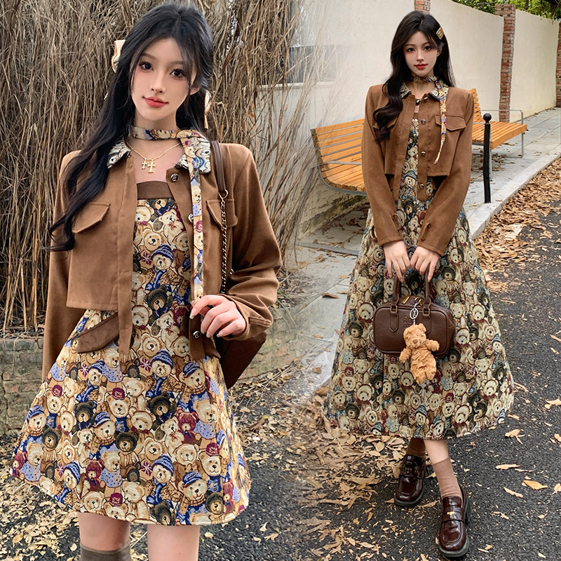 实拍 大码女装复古连衣裙春季梨形身材设计感吊带裙胖MM显瘦A字裙,女装/女士精品,大码套装,淘宝优惠券,粉丝福利购,淘宝优惠卷