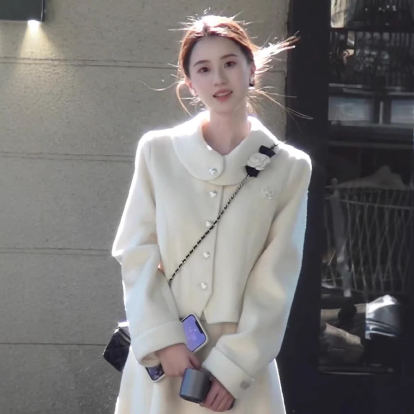 2025新款富家千金感毛呢套装连衣裙子女秋冬季小香名媛风收腰长裙,女装/女士精品,时尚套装,淘宝优惠券,粉丝福利购,淘宝优惠卷