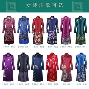 年轻人斜襟裙装 极速寿衣 老人冲喜寿服L 女全套 纯棉寿 殡葬用品