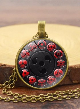 极速Sharingan Pendant Necklace Classic Japanese AnimeY Acces