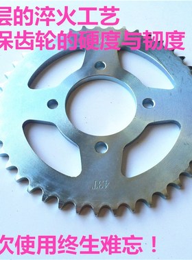 极速适用豪爵钻豹HJ125K-3/HJ125KH-3A摩托车套链大小齿轮链条压