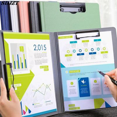 极速New A4 File Folder Clipboard Writing PMad Memo Clip Boar