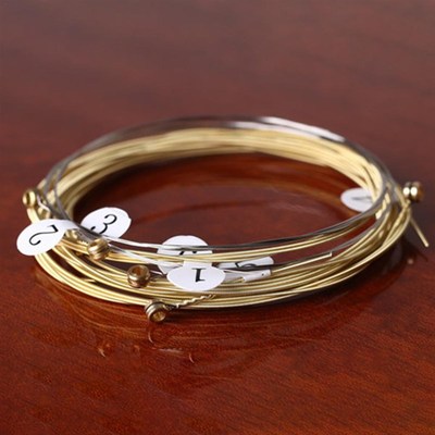 极速6pcs/set Folk Guitar String ReplacementN Parts Acoustic