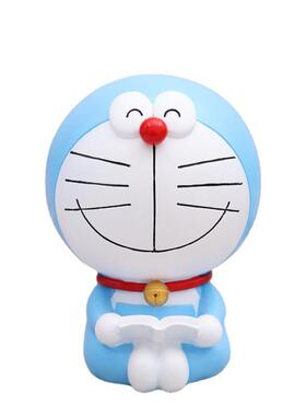 极速2023年新款蓝宝存钱u罐叮当猫可爱卧室桌面摆件儿童储蓄罐礼