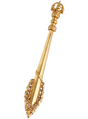 新品尼泊尔工艺黄铜文殊剑菩萨宝剑金刚杵大号P挂配件吊坠男女情