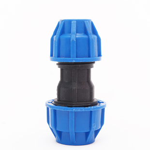 极速pe管快速接头自来水管配件pe给水管4分pe管R件快接异径直接