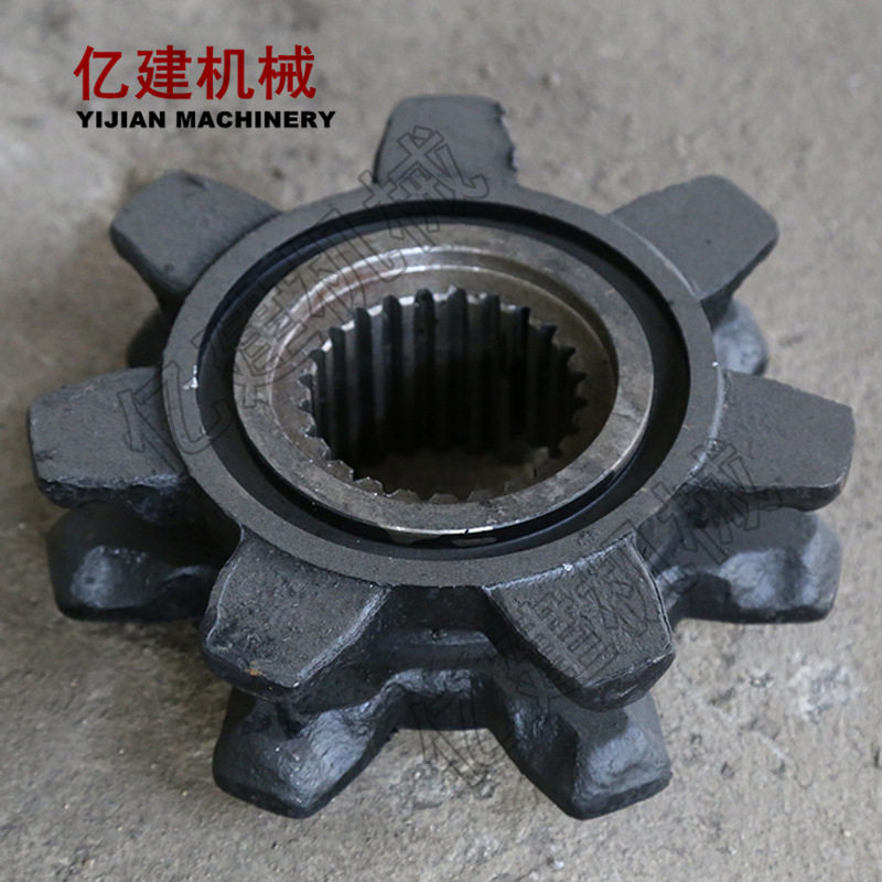 30T刮板输送机链轮 40T刮板输送机链轮 刮板输送机半滚筒厂家直销