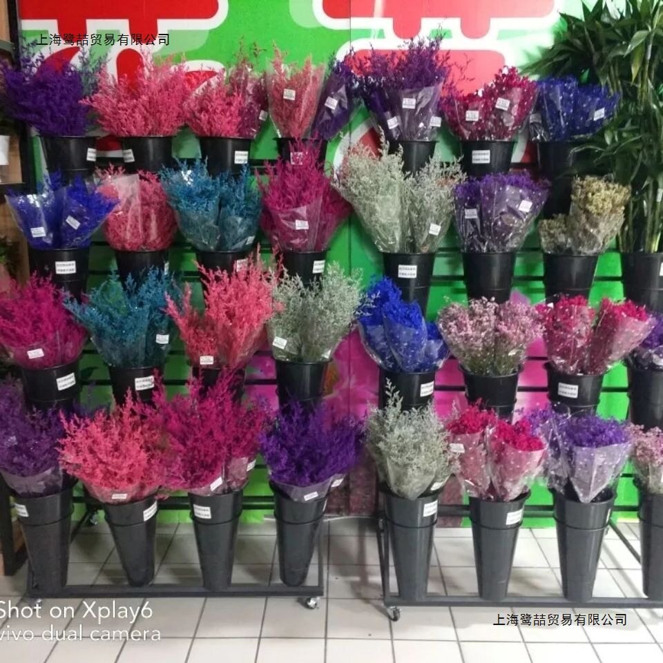 大号花店多层花架花店货架铁艺花架鲜花货架花店展示架带桶