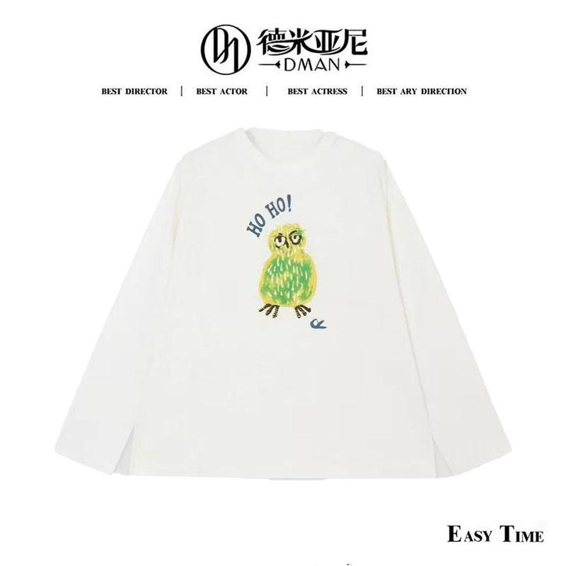 【米公子】45R猫头鹰长袖50012327XP