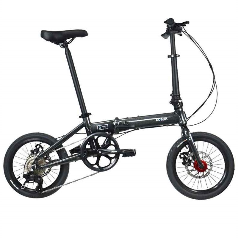 极速16寸折叠自行车成人男w女学生变速车便携式小型超轻便携脚踏