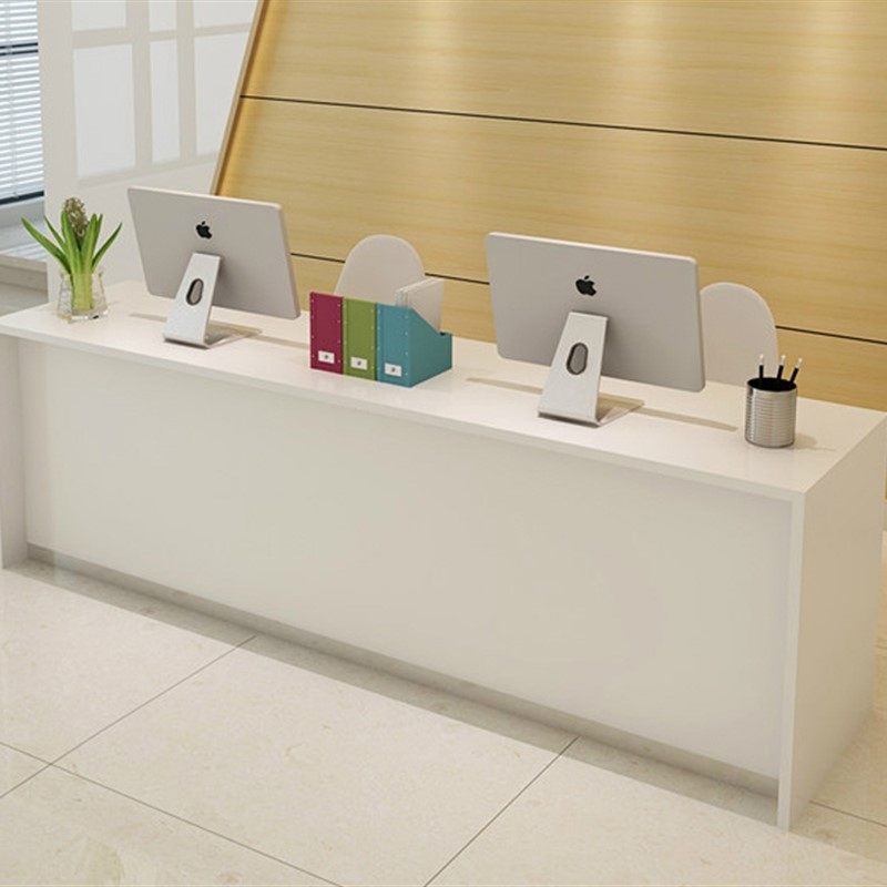 极速房产中介办公桌收银前台吧台物业店铺台旅行社咨询.接待台电