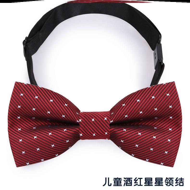 极速厂家儿童领结男童蝴蝶结男孩黑色学生K舞台表演出宝宝幼儿园